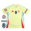 Camiseta de jugador de la selección españa visitante II 24/25 para hombre - Amarilla