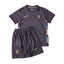 Camiseta y pantalón corto para niños de la selección inglesa de visitante 2024/25