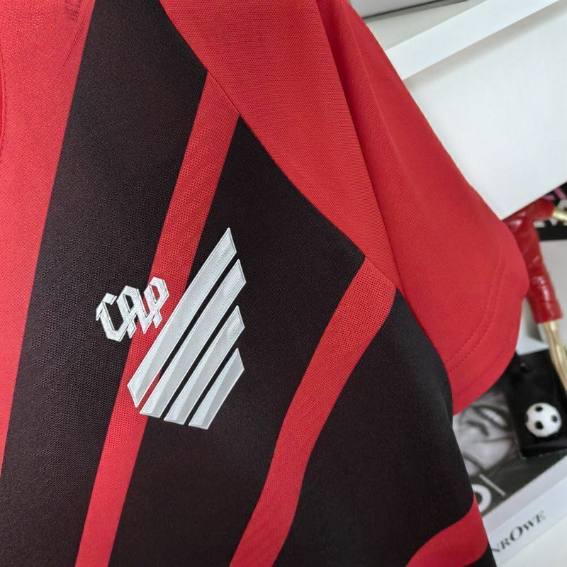 Camiseta de local del Athletico Paranaense 2024/25 para hombre - Roja