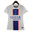 Paris Saint Germain - Camiseta Nike de aficionado para mujer (tercera equipación PSG 22/23) - Blanca