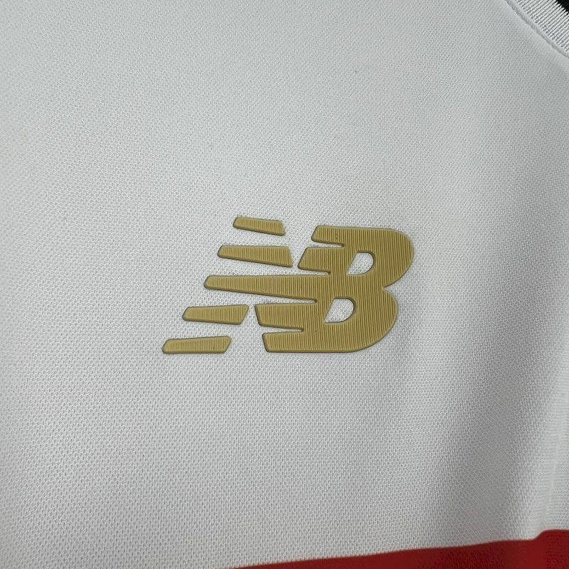 LISTO PARA ENTREGA Camiseta Local São Paulo 25/26 Hombre Fan - Blanco
