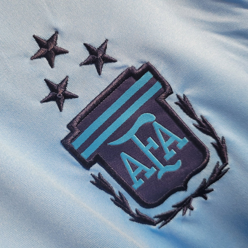 Camiseta de viaje de la selección argentina 23/24 Adidas Fan para hombre - Azul
