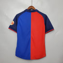 Camiseta Nike retro para hombre del Barcelona 1999 - Azul rey y rojo