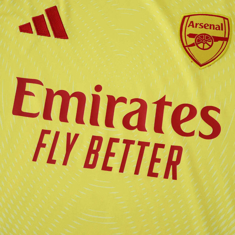 Camiseta de portero del Arsenal 25/26 para hombre - Amarilla